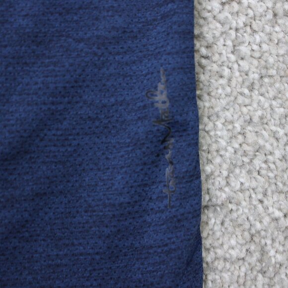 Travis Mathew Polo Shirt Mens 2XL XXL Blue Golf Short Sleeve Pullover - Picture 14 of 15